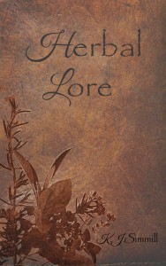 Herbal lore, herbal medicine, leather book,